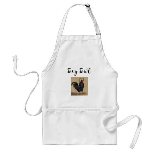Foxy Fowl Standaard Schort (Voorkant)