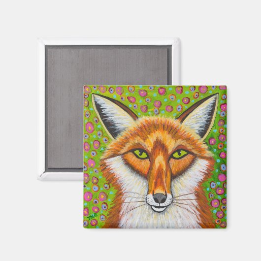 Foxy Fox Magneet (Voorkant / Achterkant)