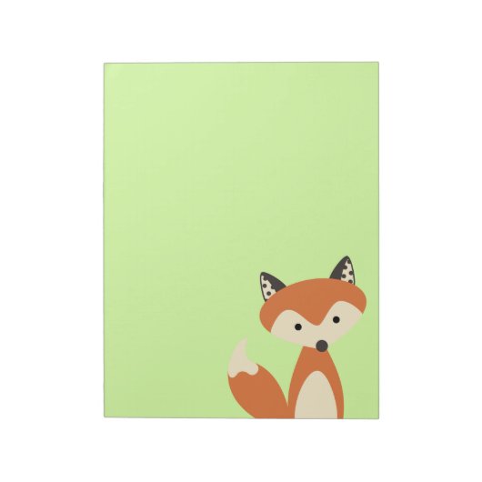 Foxy Fox Notitieblok (Linkerzijde)