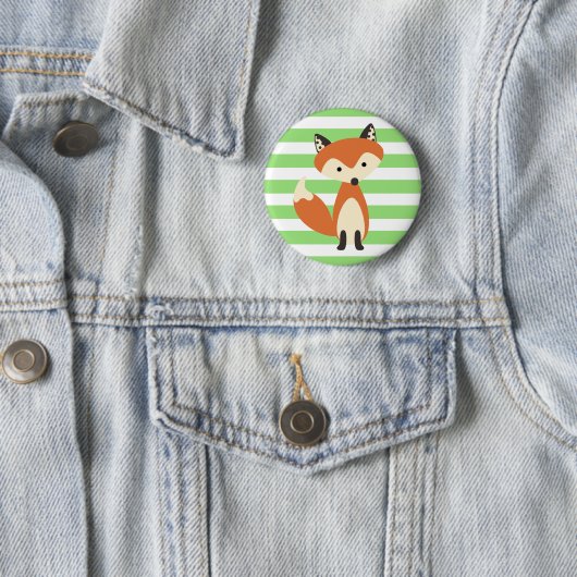Foxy Fox Ronde Button 5,7 Cm (In situ)