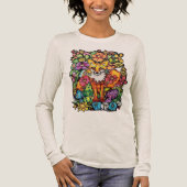 Foxy Fox Tri-Blend Shirt (Voorkant)