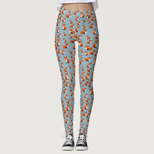 Foxy Foxes Leggings (Voorkant)