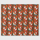 Foxy Fun Cadeaupapier (Vlak)