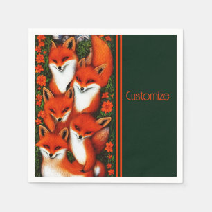 Foxy Fun Green Servet