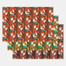 Foxy Fun Inpakpapier Vel