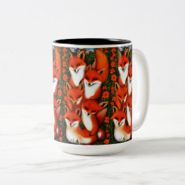 Foxy Fun Tweekleurige Koffiemok