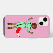 Foxy Girl iPhone Hoesje (Achterkant horizontaal)