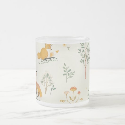 "Foxy Glass Cup" Matglas Koffiemok (Center)