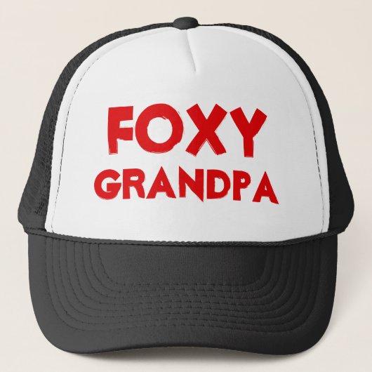 Foxy Grandpa Trucker Pet (Voorkant)