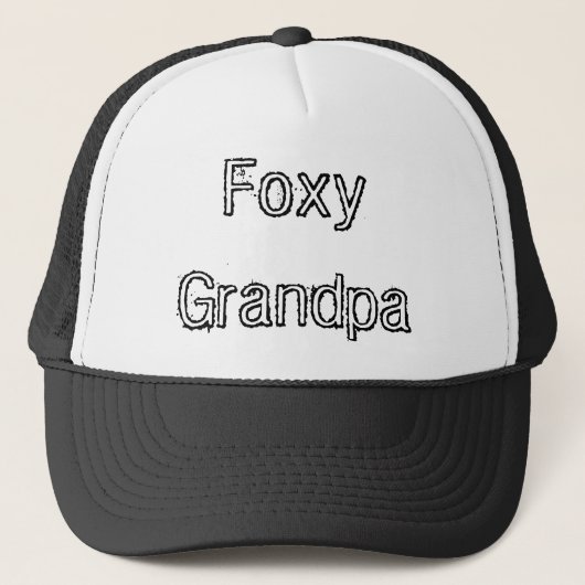 Foxy Grandpa Trucker Pet (Voorkant)