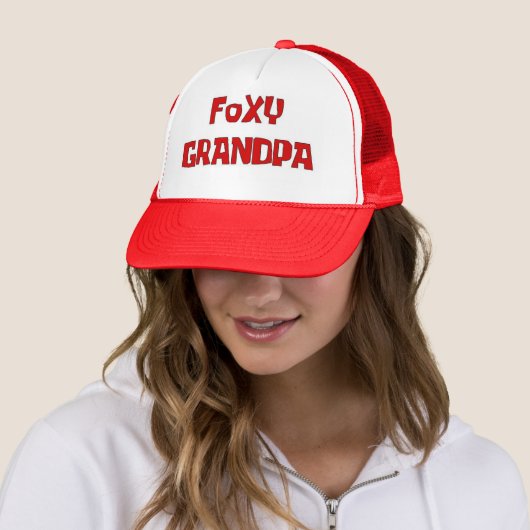 Foxy Grandpa Trucker Pet (In situ)