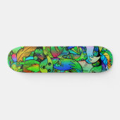 Foxy Green Persoonlijk Skateboard (Horizontaal)