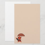Foxy Hearts Briefpapier (Voorkant / Achterkant)