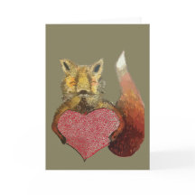 Foxy in Love kaart