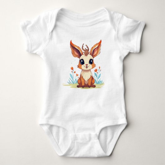 Foxy Jacalope Romper (Voorkant)