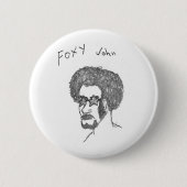 Foxy John Ronde Button 5,7 Cm (Voorkant)