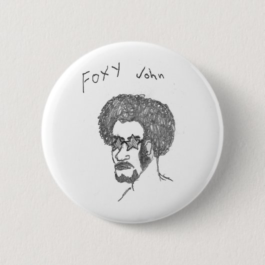 Foxy John Ronde Button 5,7 Cm (Voorkant)