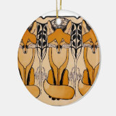 Foxy Keramisch Ornament (Links)
