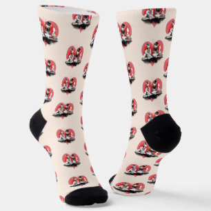 Foxy Koppel Valentijnsdag Sokken