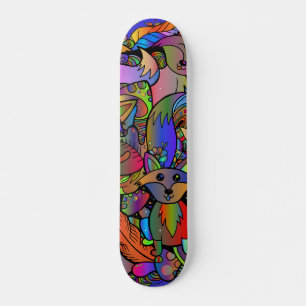 Foxy krijgen persoonlijk skateboard