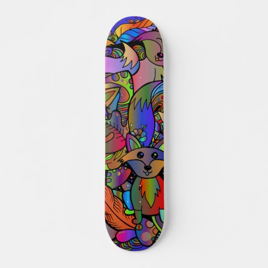 Foxy krijgen persoonlijk skateboard (Voorkant)