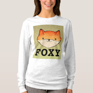 FOXY LADIES FUNNY FOX T SHIRTS