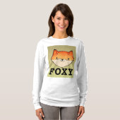 FOXY LADIES FUNNY FOX T SHIRTS (Voorkant volledig)
