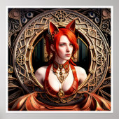 Foxy Lady Art Print (Voorkant)
