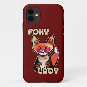 Foxy Lady   Cute Fox Case-Mate iPhone Case