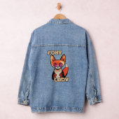 Foxy Lady | Cute Fox Denim Jacket (Hangar)