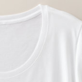 Foxy Lady | Cute Fox Grote Maat T-shirt (Detail - kraag)