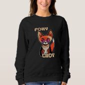 Foxy Lady | Cute Fox Trui (Voorkant)