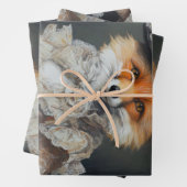 Foxy Lady Fox Decoupage Papier Inpakpapier Vel (In situ)