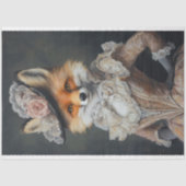 Foxy Lady Fox Decoupage Tissuepapier (Voorkant)