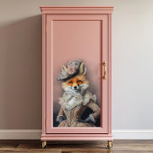 Foxy Lady Fox Decoupage Tissuepapier