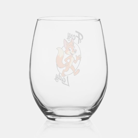 Foxy Lady Glas (Achterkant)