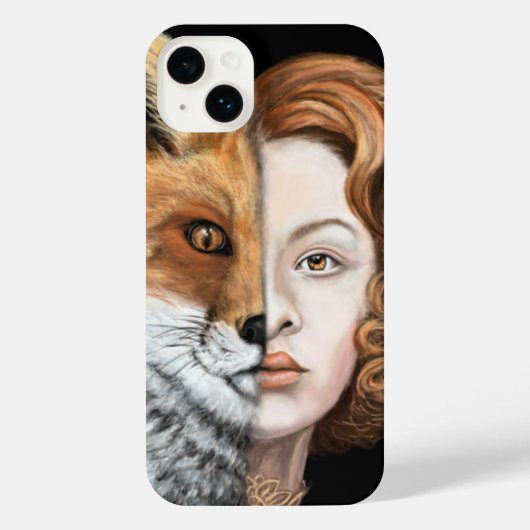 Foxy Lady iPhone Case iPhone Hoesje (Achterkant)