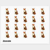 Foxy Lady Ronde Sticker (Vel)