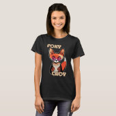 Foxy Lady | Schattige Vos T-shirt (Voorkant volledig)