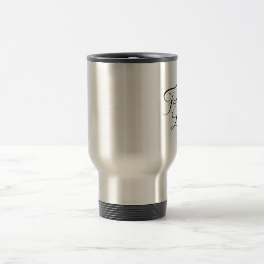 Foxy Lady Script Travel Mug Reisbeker (Center)