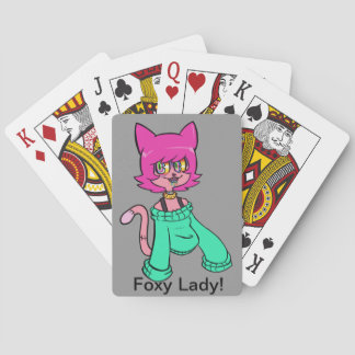 Foxy Lady-speelkaarten Pokerkaarten