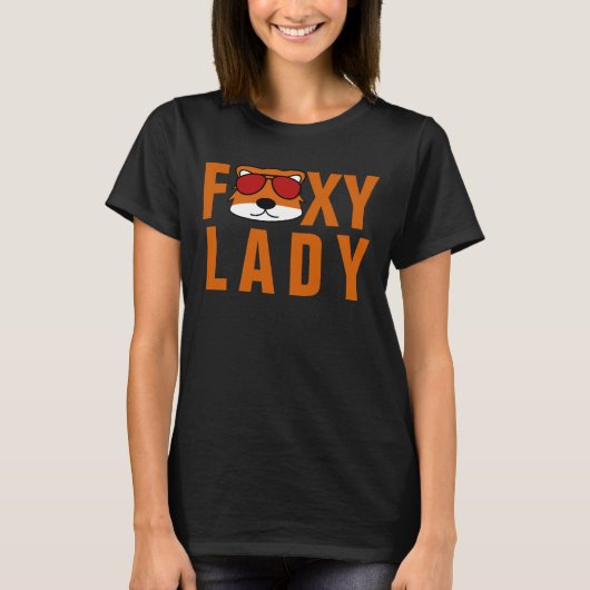 Foxy Lady T-shirt (Voorkant)