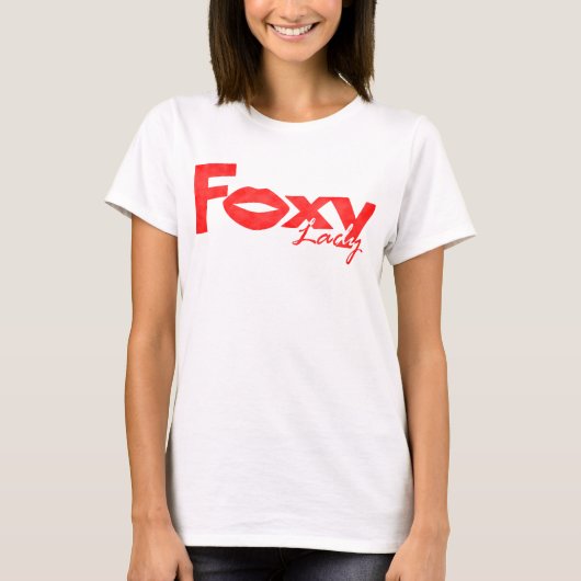 FOXY LADY T-SHIRT (Voorkant)