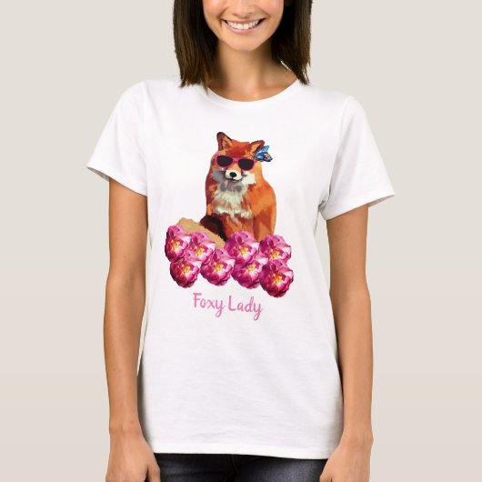 Foxy Lady Vrouwen Bella Flowy T-shirt (Voorkant)