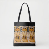 Foxy Large Tote Bag (Voorkant)