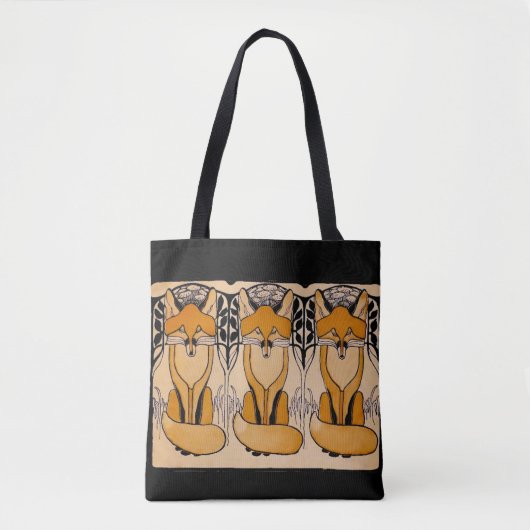Foxy Large Tote Bag (Voorkant)