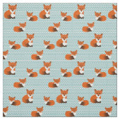 Foxy Little Foxes Stof (Swatch)