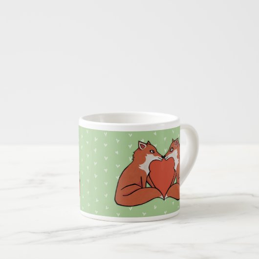 Foxy Love Espresso Mok (Voorkant rechts)
