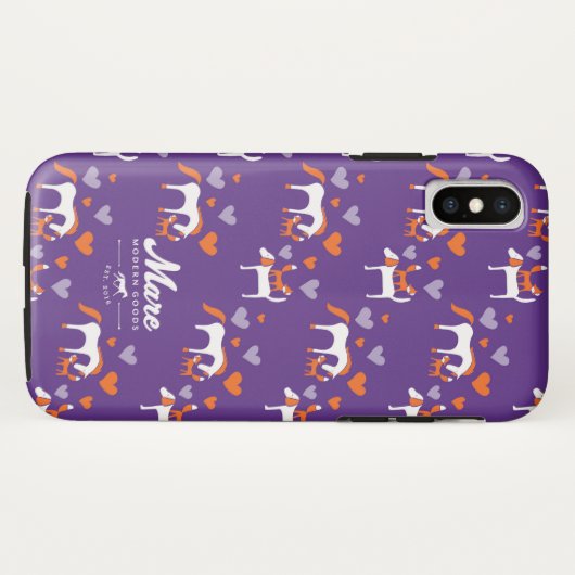 Foxy Love Phone Case (Achterkant (horizontaal))