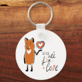 Foxy Love Sleutelhanger (Voorkant)